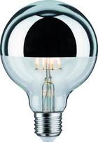 Paulmann LED šaltinis G95 veidrodis 7W 230V 680lm E27 2700K Sidabrinė pritemdoma