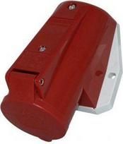 Mennekes Lizdas stałe raudona 16A 400V IP44 (MEN1)