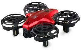 Carruzzo Amewi 25324 skraidyklė su kamera Mini dronas 300 mAh Juoda, Raudona