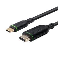 Adapteris AV MicroConnect Microconnect MC-USBCHDMI1 kabelio adapteris 1 m HDMI A tipo (standartinis) USB Type-C Juodas