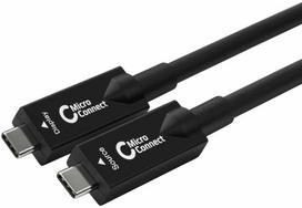 USB kabelis MicroConnect USB-C - USB-C 15 m juodas (USB3.2CC15OP)