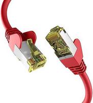 Efb Elektronik M-Cab CAT6A Raudonas 1.5M PATCH CORD/RJ45 S/FTP LSZH 10GBIT CU LAN