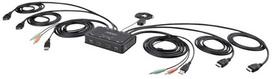 StarTech C2-DH46-UA2-CBL-KVM/2-PORT DUAL-MONITORIUS KVM SWITCH