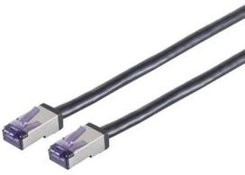 Lanview Lanview LVN-CAT6A-FLEX-10M tinklo kabelis, juodas S/FTP (S-STP)
