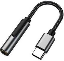 Adapteris USB MicroConnect USB-C - Jack 3.5mm Sidabrinė (MC-AUDIO-USBC)