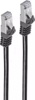 „Shiverpeaks“ patchcord BASIC-S Cat 7, S/FTP, PiMF, LSZH, juodas, 5m (BS75515-S)