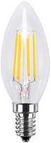 Segula LED žvakė permatomas E14 3.2W 270Lm 2700K, reguliuojamo ryškumo
