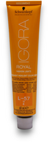 Schwarzkopf Professional Igora Royal Permanent Hair Dye plaukų dažai, atspalvis: L-57 Golden Copper, 60 ml