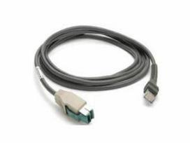 Zebra USB kabelis ekranuotas USB jungties „Power Plus“ tiesus 2 m 12 V (CBA-U23-S07ZBR)