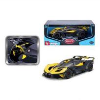 Bburago Bburago Bugatti Bolide, modelis automobilis (geltona/juoda)
