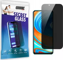 „GrizzGlass“ privatumo stiklas, „GrizzGlass SecretGlass“ „Xiaomi Redmi Note 9 Pro 4G“