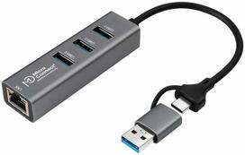 MicroConnect USB 3.0 Hub 4-Port with
