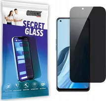 „GrizzGlass“ privatumo stiklas, „GrizzGlass“ „SecretGlass“, „Oppo Find X5 Lite“.