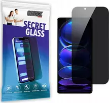 „GrizzGlass“ privatumo stiklas, „GrizzGlass SecretGlass“ „Xiaomi Redmi Note 12 Pro+“