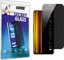 „GrizzGlass“ privatumo stiklas, „GrizzGlass SecretGlass“ „Realme GT 3 Neo“