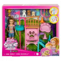 Lėlė Barbie and Stacie Puppy Obstacle Course HRM10 Mattel