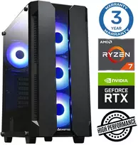 Stacionarus kompiuteris INTOP Ryzen 7 5700X 32GB 250SSD M.2 NVME+2TB RTX3050 6GB no-OS (RW35264NS)
