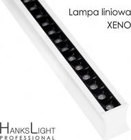 „HanksLight“ LED lubinis šviestuvas, „HanksLight“, linijinis, baltas, aliuminis, pakabinamas, 1264 mm, aukštyn 21/žemyn 36 W, AC230V, 4000 K