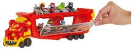 Sunkvežimis Marvel Hulkbuster Hauler Truck iš Hot Wheels RacerVerse, telpa 10 vnt.