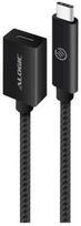 Alogic USB 3.2 ilgintuvas C tipo -C M/F 0,5 m Juodas (MU31CC-EXT-050BLK)