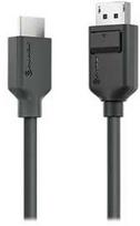 Kabelis Alogic DisplayPort – HDMI 2m juoda (EL2DPHD-02)