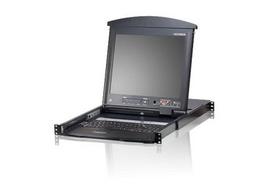Aten | 16 prievadų Cat 5 dviejų bėgelių 17" LCD KVM komutatorius su Daisy Chain prievadu | KL1516AM-AXA-AG | 1 x USB A tipo lizdas