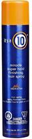 It's a 10 Miracle Super Hold Finishing Purškiklis Plus Keratin Plaukų lakas Style Extra Strong Hold, 334 ml