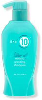 „It's a 10 Miracle Blow Dry“ blizgantis plaukų šampūnas drėkinimui, iššukavimui ir blizgesiui 295,7 ml