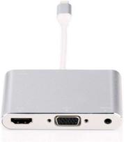 Adapteris USB MicroConnect LIGHT-HUB4 prievadas ir Lightning koncentratoriai 480Mbit/s Sidabrinė