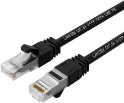 Lanview Lanview LV-UTP6A075B tinklo kabelis, juodas, 7,5 m, S/FTP (S-STP)