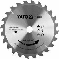 Pjovimo diskas medienai Yato YT-60685; 235x25,4 mm; Z24