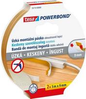 Tesa Powerbond siauras lipdukas 2 x 5 m x 9 mm