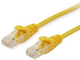 Equip Equip Patchkabel Cat6 U/UTP 2xRJ45 1.5m gelb
