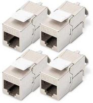 Digitus Digitus Módulo Keystone CAT 6A, revestido, sem ferramentas - 4 kst