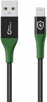 USB laidas MicroConnect USB-A - Lightning 1 m Žalias (Smart Charge MFI USB-A - Lightning)