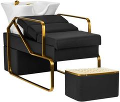 Activeshop Kirpyklos plautuvė Gabbiano Diana Gold Juodas
