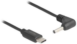 DeLOCK USB C tipo maitinimo laidas į nuolatinės srovės 3,5 x 1,35 mm kištuką, kampinis, 1,5 m, 1,5 m, USB C, 3,5 x 1,35 mm, 5 V, 1 A