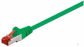 MicroConnect S/FTP CAT6 50m Žalias LSZH