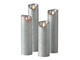 „Sompex“ „Sompex Shine“ LED žvakės kalėdinei dekoracijai, 4 vnt. rinkinys, nuotolinio valdymo pultas, laikmačio funkcija, kelios LED lemputės