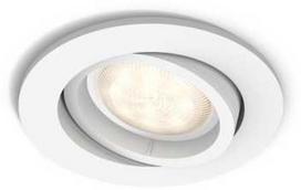 Philips myLiving SHELLBARK baltas LED įleidžiamas taškinis šviestuvas, Įleidžiamas šviestuvas, Nekeičiama(-os) lemputė(-ės), 1 lemputė(-ės), LED, 4,5 W, Baltas