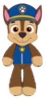 „Spin Master Paw Patrol“ pliušinis žaislas „Take A Long“ – Chase