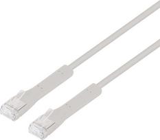 Intellinet Kabelis krosowe Flexi Cat6a F/FTP 0.5m 10G miedź pilka (745123)