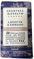 „Crabtree & Evelyn“ levandų ir espreso raminamasis muilo gabalėlis, 158 g