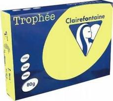 Clairefontaine Trophée A4, kopijavimo popierius, A4 (210 x 297 mm), 80 g/m², geltona, FSC