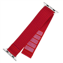 Fixed Fiksuotas | Sportiškas dirželis Apple Watch 42/44/45mm | 160-210 mm | Raudona | Nailonas