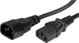 Kabelis zasilający Roline ROLINE Monitorius Power Cable juodas 0.5 m