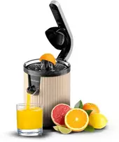 Citrusinių vaisių sulčiaspaudė Cecotec Xqueeze RetroJuice 600 Beżowa