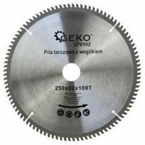 Geko diskas aliuminiui su 250 mm x 100 T x 32 mm pločio + redukcinis komplektas (25)