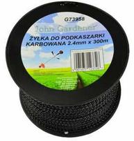 Valas žoliapjovei suktas 2,4 mm*300 m GEKO G73958