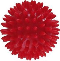 Spartan Sport Hedgehog masažo kamuoliukas 7 cm raudonas